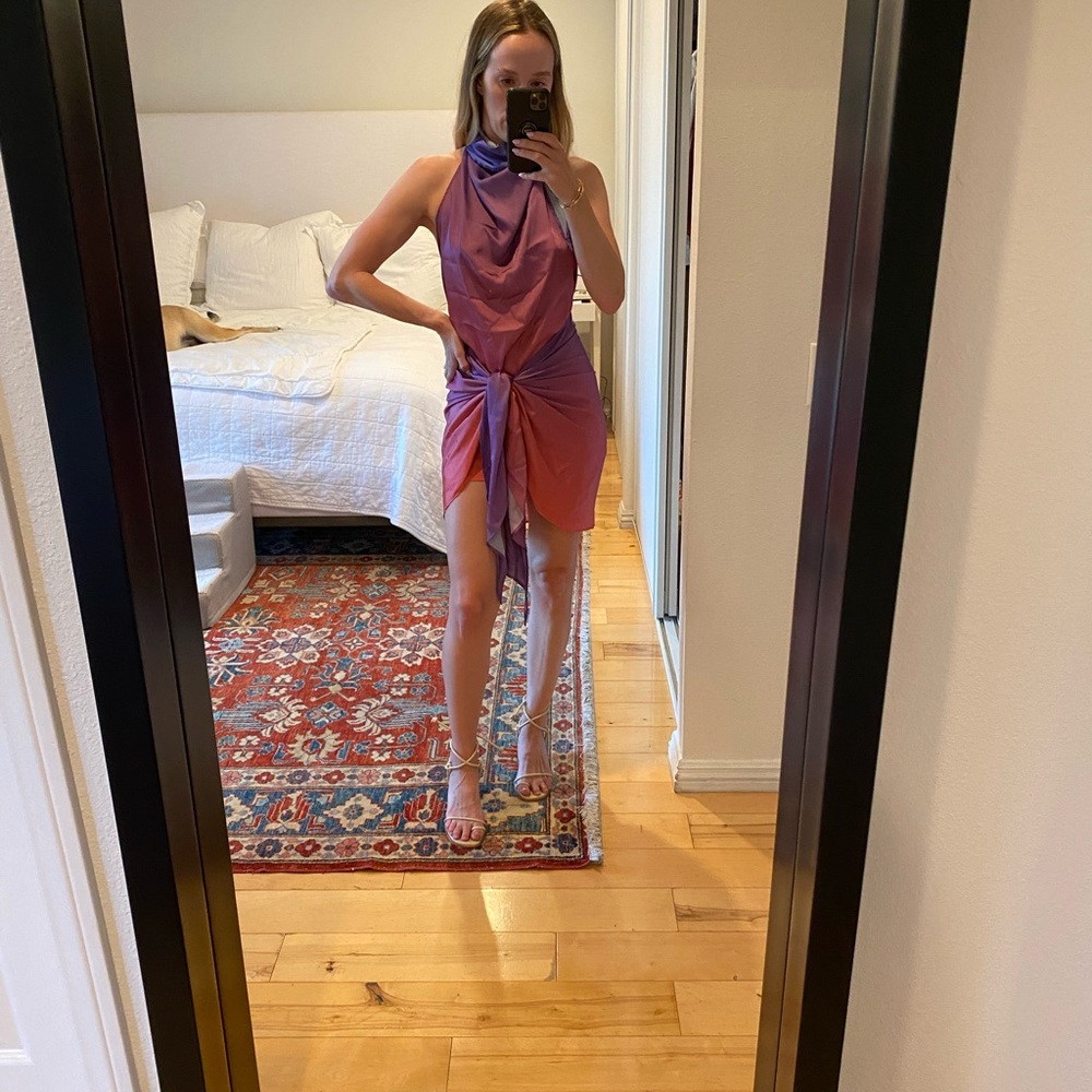 COPY - Baobab collection ombré halter dress
